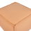 Beliani Pouffe SHERALI Cotton Orange 3