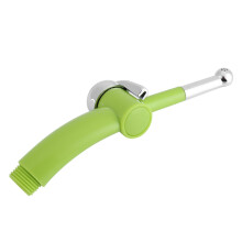 Adjustable Bathroom Bidet Spray Nozzle Green, 74*160mm, ABS Material
