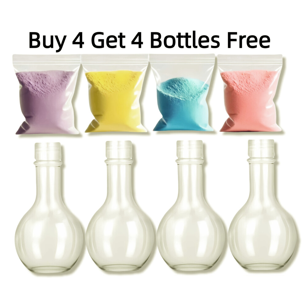 (4pcs) Bath Bomb Kit Available in Sets- Includes Bath Bombs in Different Colors And Scents, Perfect for Fun Science
