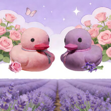 (Rose and Lavender) Badewannen-Badebomben, Entensalz-Kugel – Hochwertiger Korbfüller im exklusiven Design – Körperblasen-Spa-Badepflege,