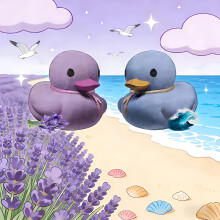 (Lavender And Sea Salt) Bombes de bain pour baignoire, boule de sels de canard, panier au Design exclusif haut de gamme, soin du bain Spa à
