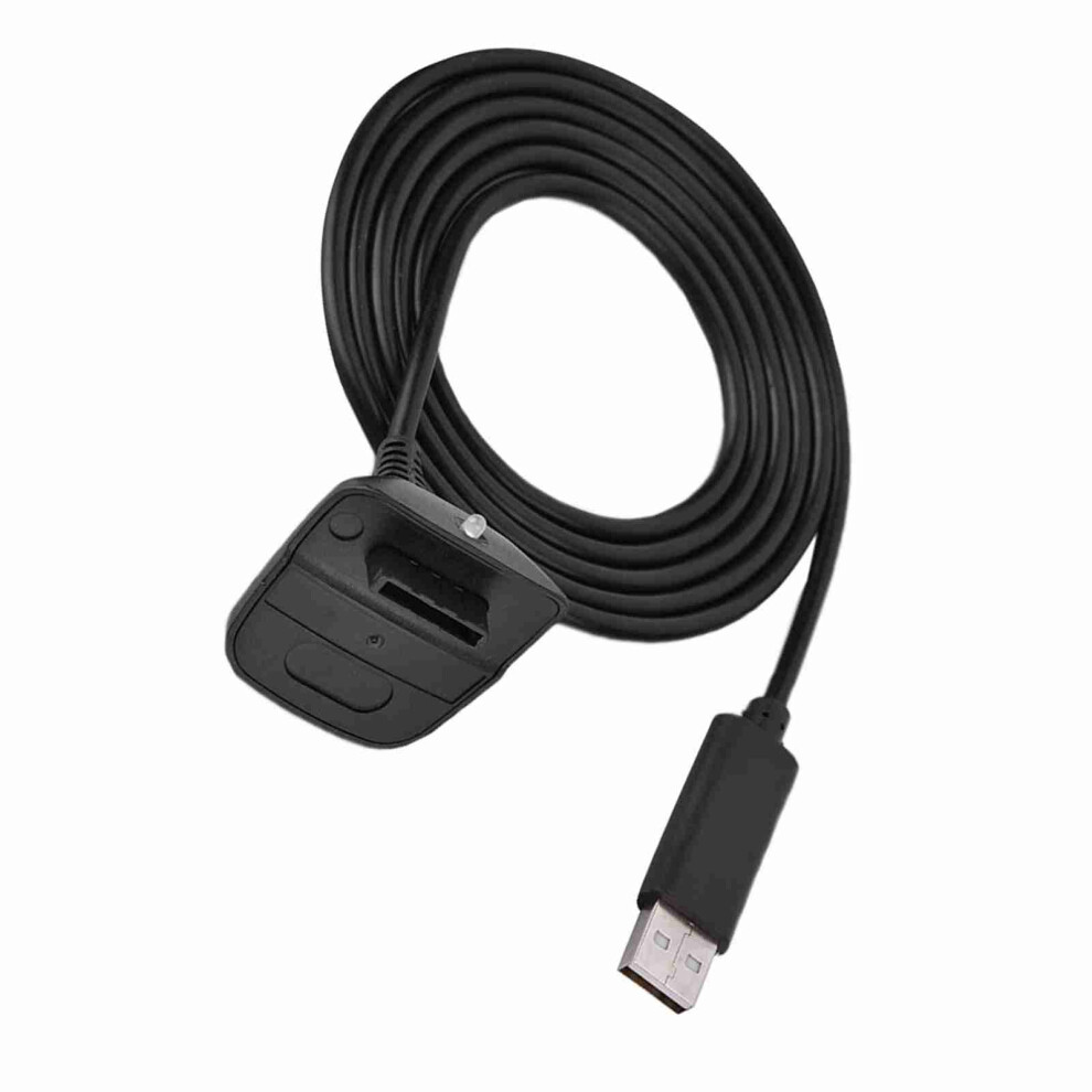 Wireless Controller Usb Charger Cable For Xbox 360 - 1.5M Black 7621393036532