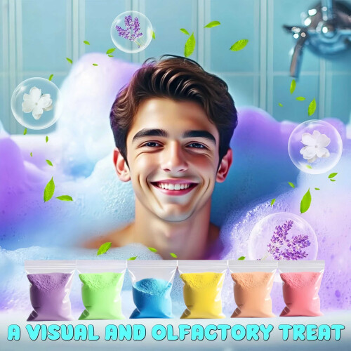 (2pcs) Bath Bomb Kit Available in Sets- Includes Bath Bombs in Different Colors And Scents, Perfect for Fun Science 1