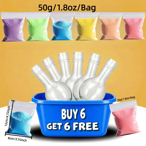 (2pcs) Bath Bomb Kit Available in Sets- Includes Bath Bombs in Different Colors And Scents, Perfect for Fun Science 2
