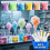 (2pcs) Bath Bomb Kit Available in Sets- Includes Bath Bombs in Different Colors And Scents, Perfect for Fun Science 4