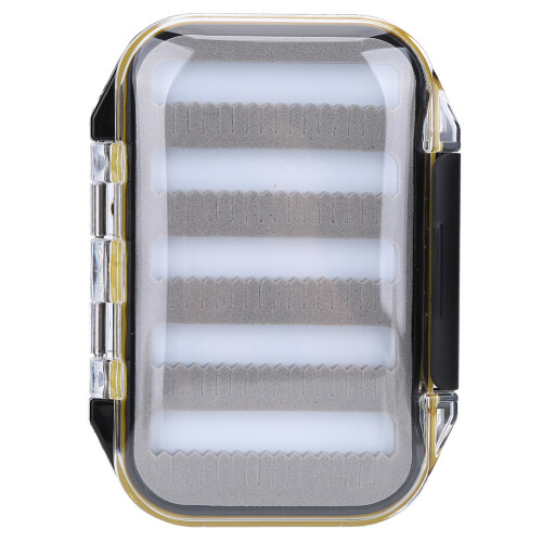 Fly Fishing Baits Storage Box Double Side Foam Padded Lures Case with Divider 1