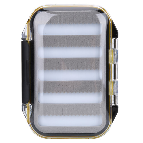 Fly Fishing Baits Storage Box Double Side Foam Padded Lures Case with Divider 2