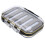 Fly Fishing Baits Storage Box Double Side Foam Padded Lures Case with Divider 1