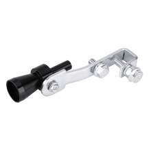 Black Aluminum Turbo Sound Whistle Muffler | Universal Fit S/M/L