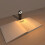USB Clip Reading Light Folding Book Light Led Reading Light Portable Rechargeable Book Light 6 Brightness Dimmabl Black A 4