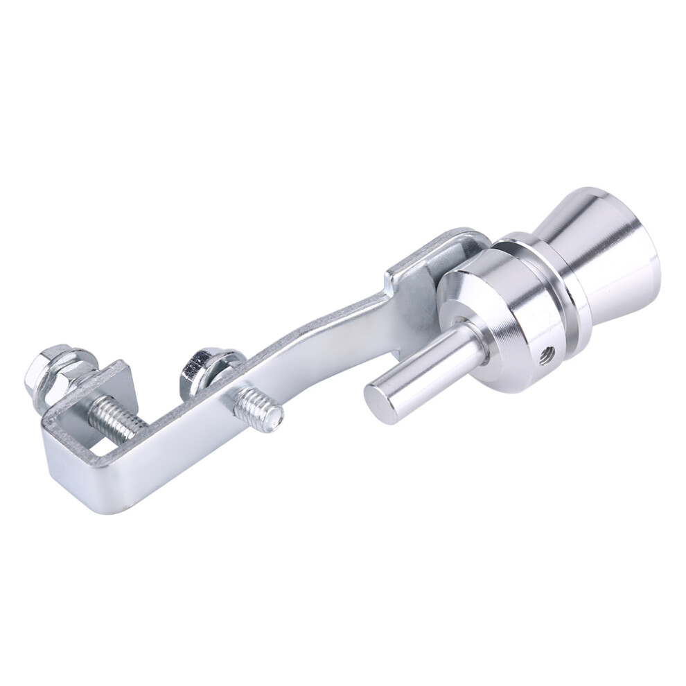 Sliver Turbo Sound Exhaust Whistle Muffler Auto Blow-Off Valve Simulator M 6931392918618