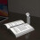 USB Clip Reading Light Folding Book Light Led Reading Light Portable Rechargeable Book Light 6 Brightness Dimmabl Black A 5