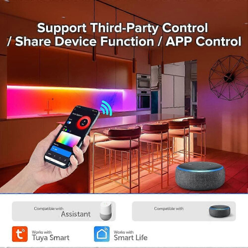 Tuya Zigbee 3.0 RGB Controller TUYA Smart Life APP Control Dimmer Light Strip Controller 1