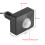 Black Infrared Motion Sensor Light Switch for Outdoor Wall Lighting IP65 12