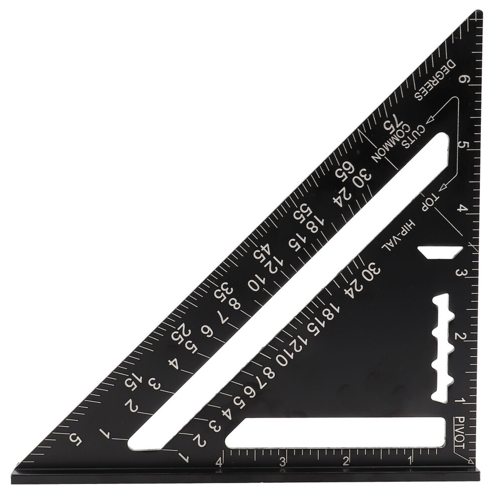 Aluminium Alloy Angle Gauge Black