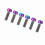 6x M5x16mm Titanium Stem Bolts 1