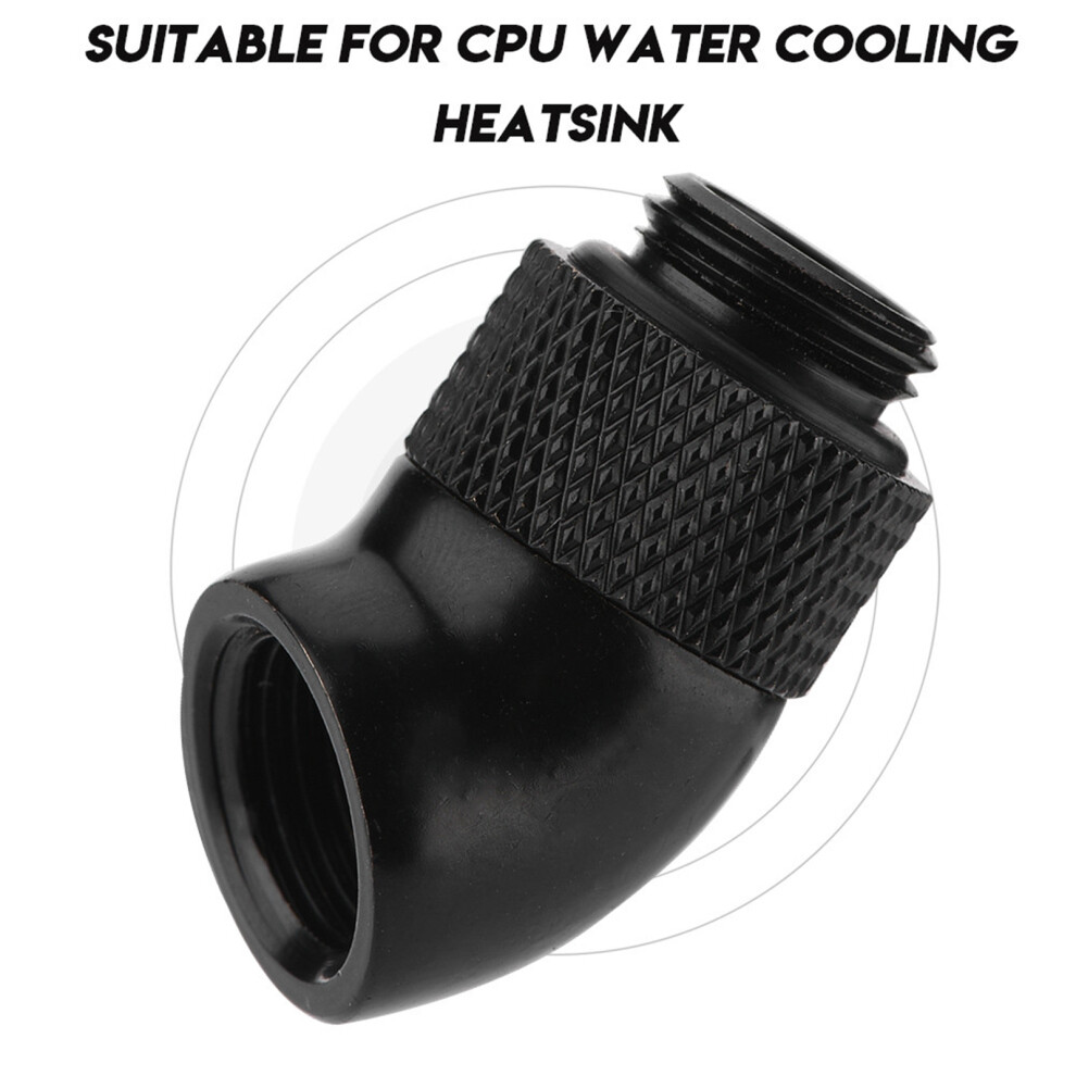 Rotary 45 Degree Fitting G1/4 Cpu Cooler 7340572238498