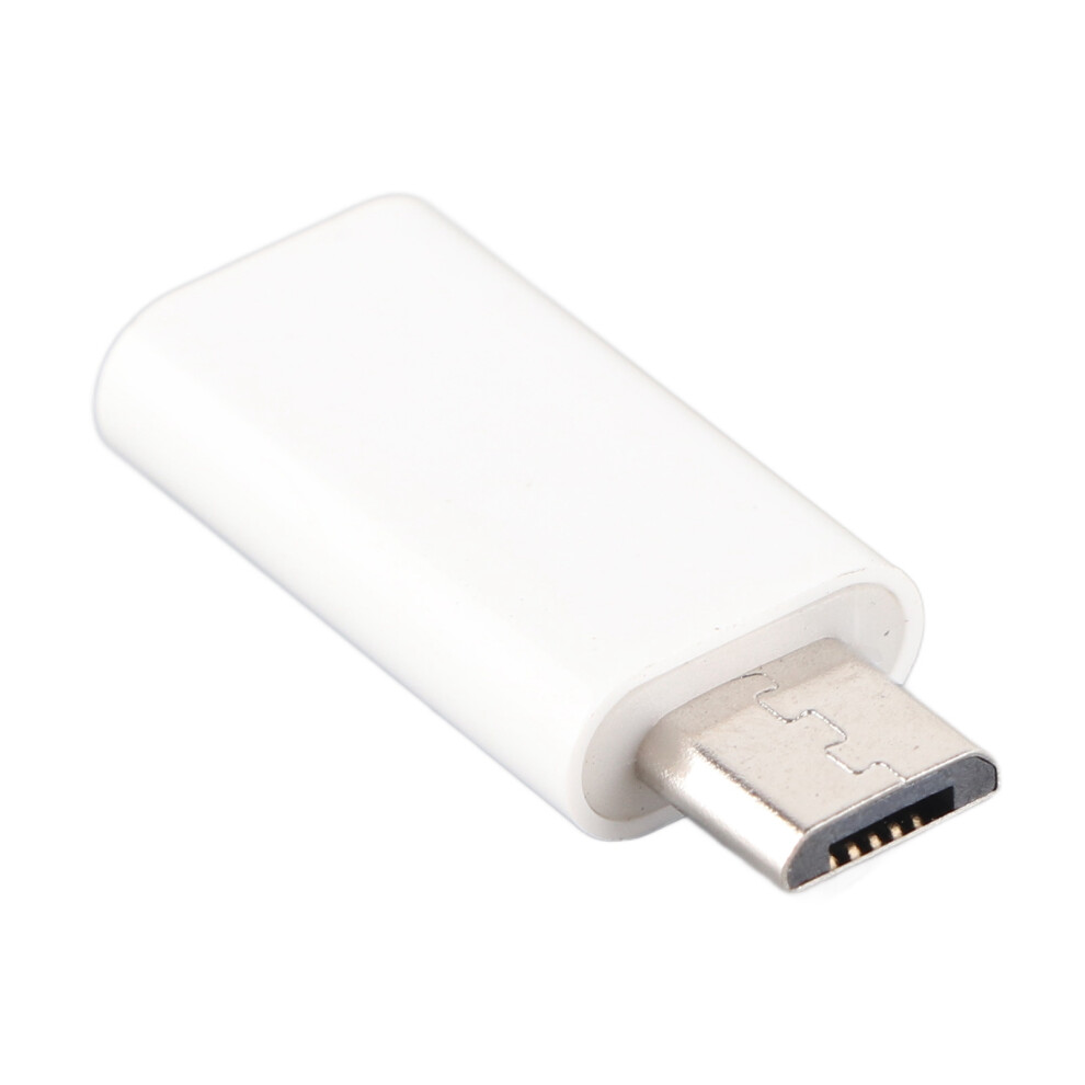Micro Usb To Usb-C Adapter White 7055741785566