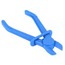 3Pcs Blue Plastic Hose Clamp Pliers Set, 0-65mm Clamping Range
