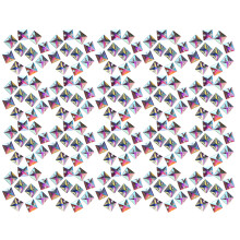 200pcs Flatback Acrylic Resin Crystals Shiny Clear for Sewing & Crafts #7 AU