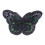 12 Mixed Colour Butterfly Patches 6