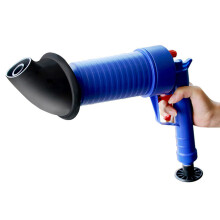 Drain Pump Cleaner Air Power Blaster Kit with 4 Suckers, Safety Valve