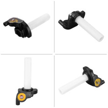 22mm Motorcycle Throttle Grip for Dirt Bike Orange Roller 22mm Twist Gas Handle