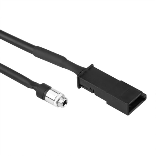 3 Pin AUX Audio Cable Adapter for E39 E46 E53 X5 144cm Black