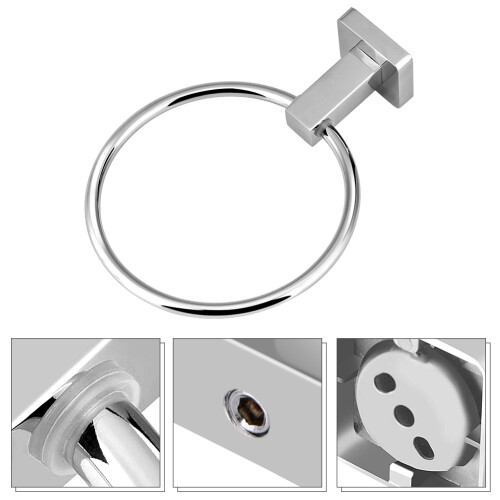Modern Wall Mounted Towel Ring Holder