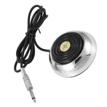 Stainless Steel Round Tattoo Foot Pedal Switch with 360 Control