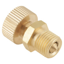 Electric Pump Brass Air Bleed Valve Screw High Pressure Compatible 1 Piece