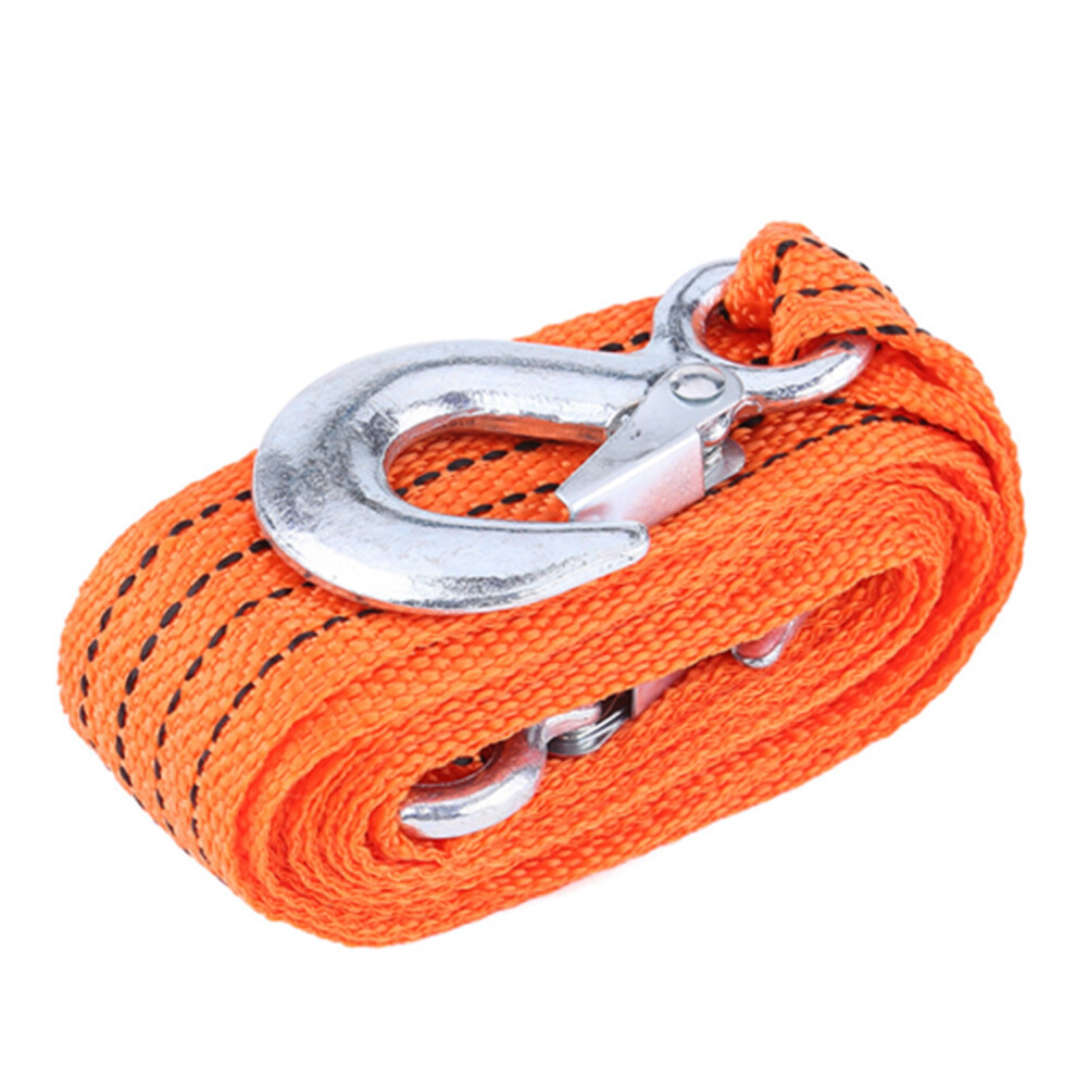 3 Ton 4M Car Towing Strap With Hooks 7293282147362