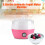 1L Electric Automatic Yogurt Maker Machine, Pink, 15W, 16cm 5