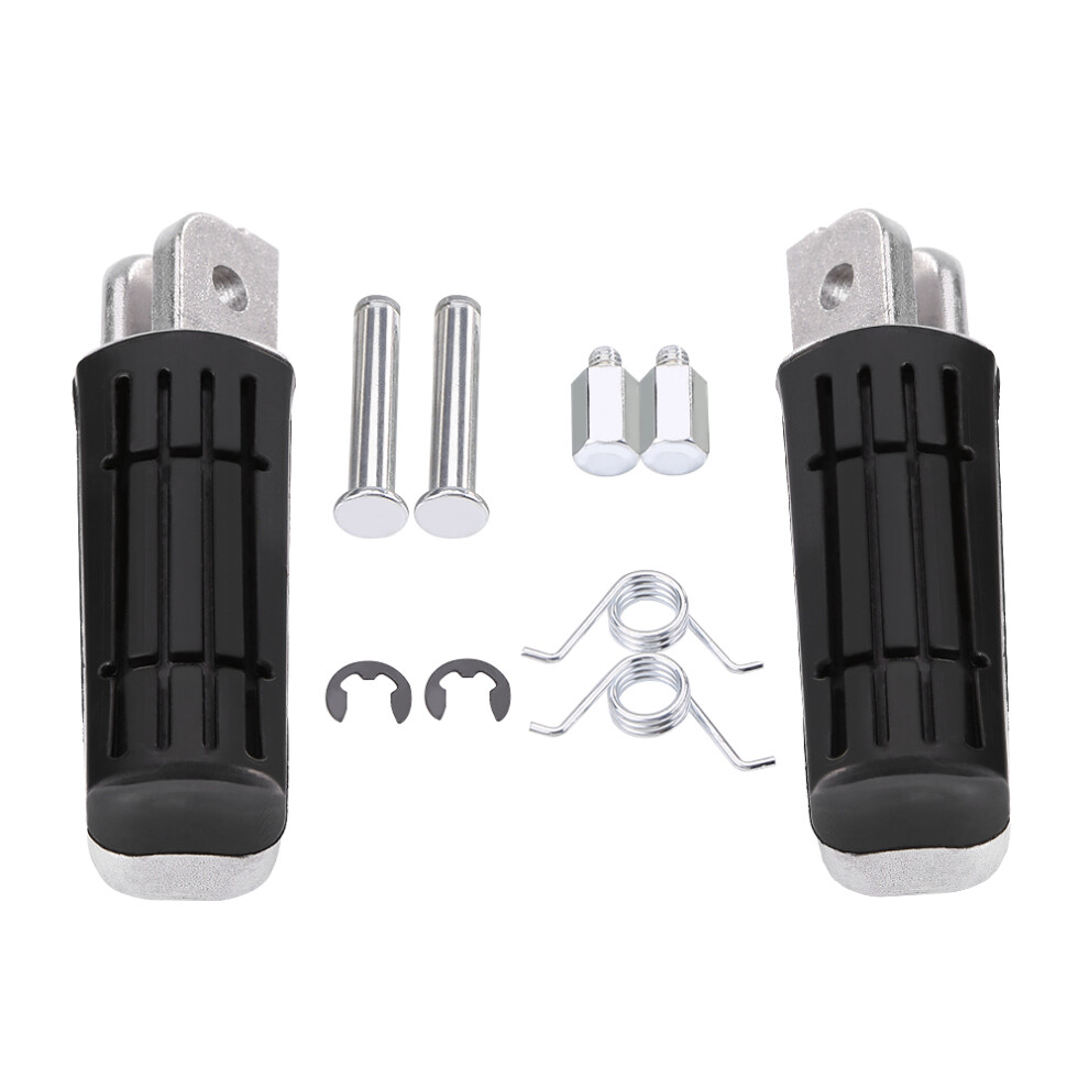 Yamaha Motorcycle Footrest Pair For Xjr & Fz400 Chrome Finish Steel Foot Pedals 4321392925235