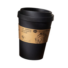 Coffee Cup Themed Garbage Bin Two Measurements Offered-Black 2