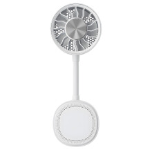2000mAh USB Rechargeable Phone Cooling Fan Having Strong-White