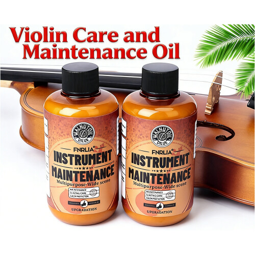 Violin Cleaning Oil String Instrument Care Solution Prevents 1