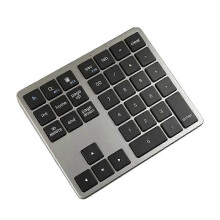 2.4G Wireless Bluetooth Zahlenblock 35 Tasten Fernverbindung Numpad Numerische Tastatur für Laptop Fenster Digitale Tastatur A