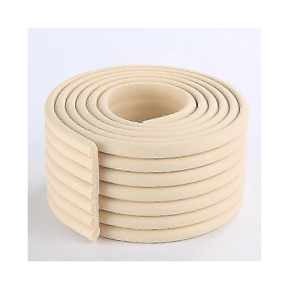 2M Safety Edge Protection Strip Edge Corner Guards Foam Roll Children Anti Collision Strip Extra Thick Foam Strip for Table Wall Corner with Double Si