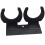 Porte-micro, porte-micro sans fil pour support de micro, pince murale pour support de micro, support double crochet 4