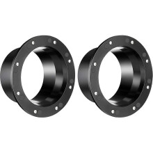 2Pack 4" Magnetschlauchanschluss für das Staubabsammelsystem mit 8 Magneten, mit 4" und 2-1/2" Maschinenkupplung