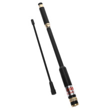 AL800 UHF VHF teleskopische BNC-Antenne Hohe Qualität für Kenwood Portable Two-Way Radio TK-208 TK-308 für Icom Walkie Talkie IC-V85