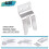 Supporto / clip metallico per microfono - Avvitato per CB / Radio amatoriale - MH2 5
