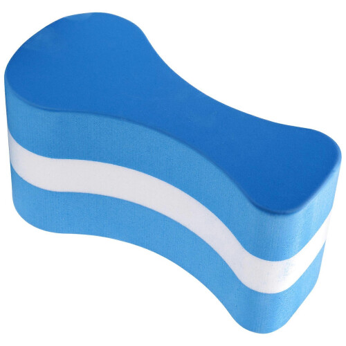 Foam Pull Buoy Eva Kick Legs Board Barn-vuxenpool Simträning – Blå+Vit
