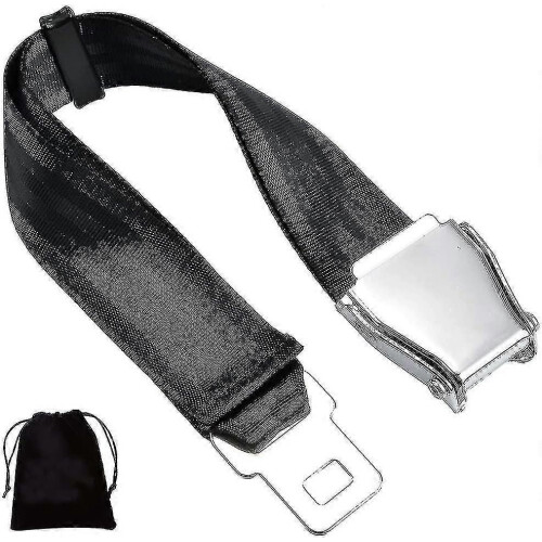 Extensor de cinturón para aeronaves certificado E4, ajustable de 15,2 cm a 81,3 cm