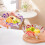 Klarglas-Display-Schalen-Organizer-Halter für Snacks,-Bernstein 6