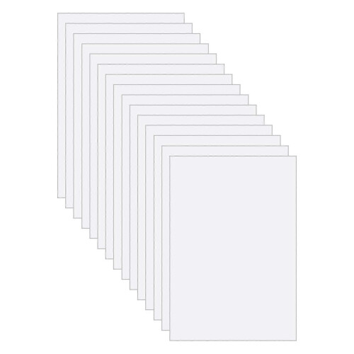 Εκτυπώσιμο χαρτί χαλκομανίας, 15 τεμάχια Clear Printable Waterslide, για εκτύπωση μοτίβων 1