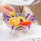 Klarglas-Display-Schalen-Organizer-Halter für Snacks,-Bernstein 7