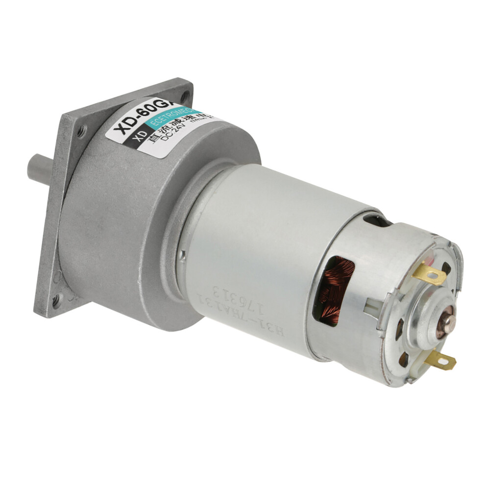 35W 24V Adjustable Metal Gear Micro Dc Motor Cw/Ccw 50Rpm 7691392925731