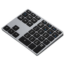 Bluetooth-Zahlenpad, 35 Tasten kabellose numerische Tastatur, tragbares, schlankes Bluetooth-Nummernpad für Laptop, Mac, PC, Desktop